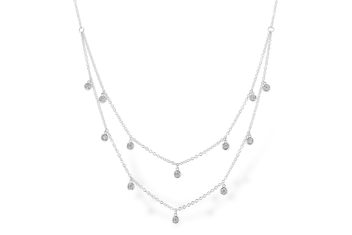 A310-56255: NECKLACE .22 TW (18 INCHES)