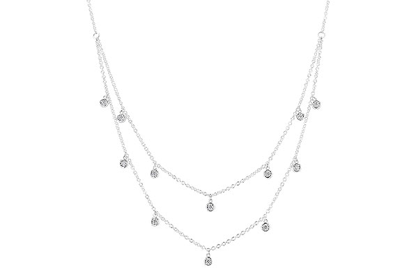 A310-56255: NECKLACE .22 TW (18 INCHES)