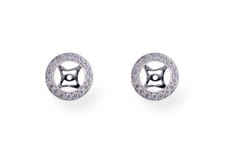 B220-60746: EARRING JACKET .32 TW (FOR 1.50-2.00 CT TW STUDS)