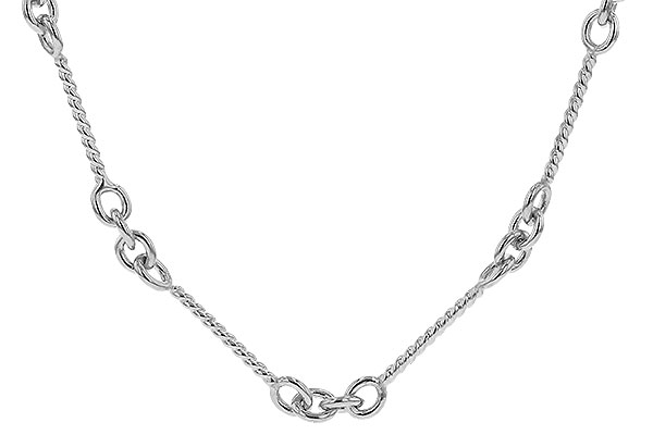 C310-60800: TWIST CHAIN (0.80MM, 14KT, 18IN, LOBSTER CLASP)