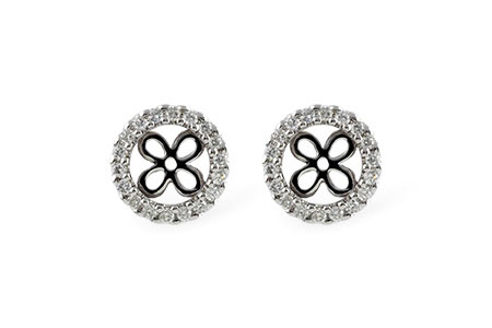 D224-22564: EARRING JACKETS .30 TW (FOR 1.50-2.00 CT TW STUDS)