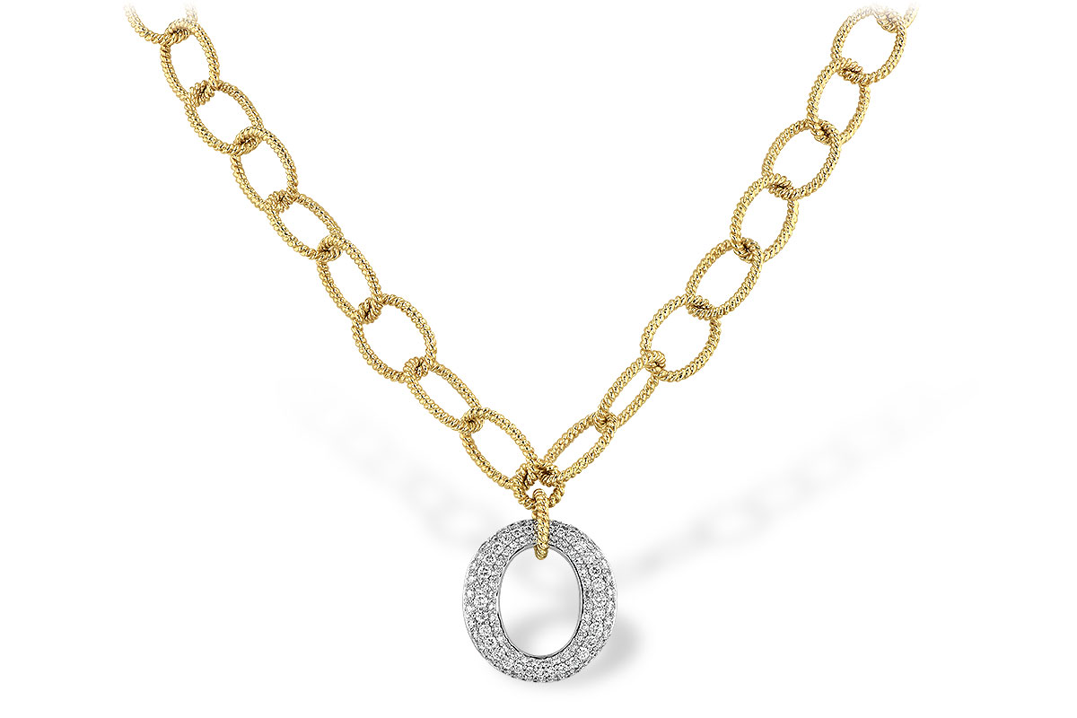 L226-92572: NECKLACE 1.02 TW (17 INCHES)