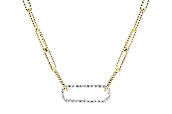 A310-55355: NECKLACE .50 TW (17 INCHES)