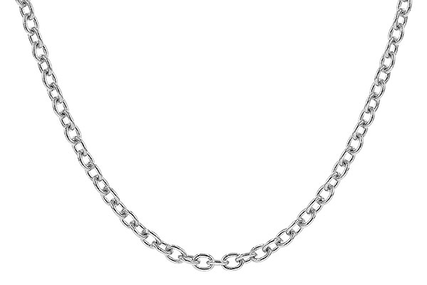 A310-61664: CABLE CHAIN (22", 1.3MM, 14KT, LOBSTER CLASP)