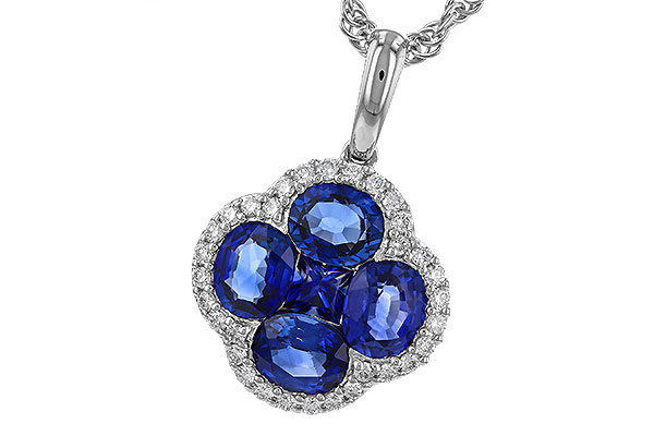 A311-47173: NECKLACE 1.72 SAPPHIRE 1.87 TGW