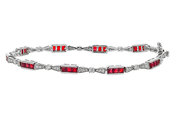 A311-51673: BRACELET 2.05 RUBY 2.70 TGW (7")