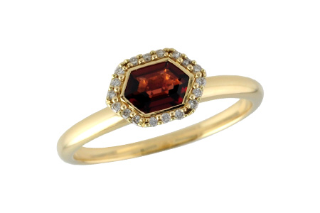 C223-36264: LDS RG .50 GARNET .57 TGW