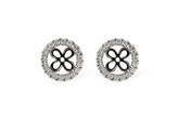 D224-22564: EARRING JACKETS .30 TW (FOR 1.50-2.00 CT TW STUDS)