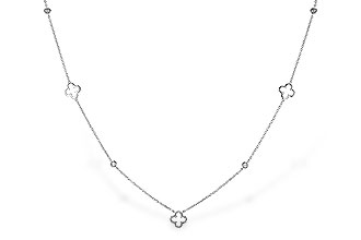 D311-48046: NECKLACE .20 TW (18")
