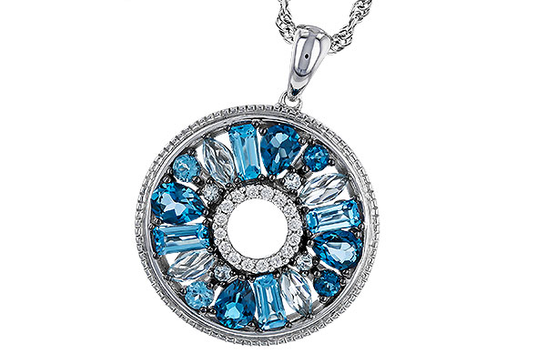 D311-49846: NECKLACE 1.67 BLUE TOPAZ 1.72 TGW