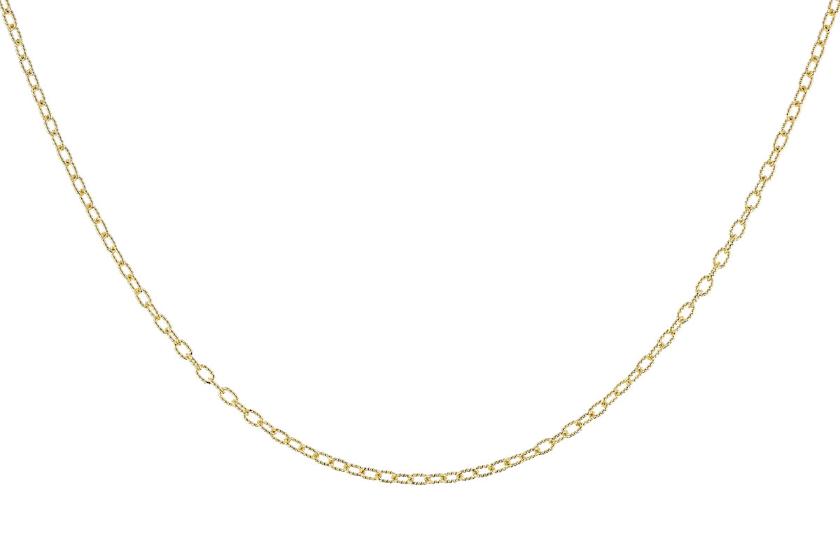 E310-60782: ROLO LG (8IN, 2.3MM, 14KT, LOBSTER CLASP)