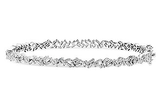 G309-65318: BANGLE .84 TW BAGUETTE DIAS