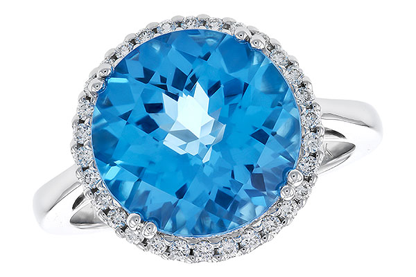 H311-48963: LDS RG 7.20 BLUE TOPAZ 7.42 TGW