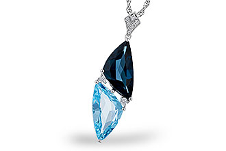 K311-48045: NECK 6.87 BLUE TOPAZ 6.97 TGW