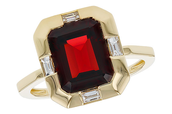 K311-49872: LDS RG 3.65 GARNET 3.82 TGW (10x8MM GAR)