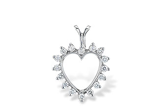 L043-30800: HEART PENDANT .23 TW