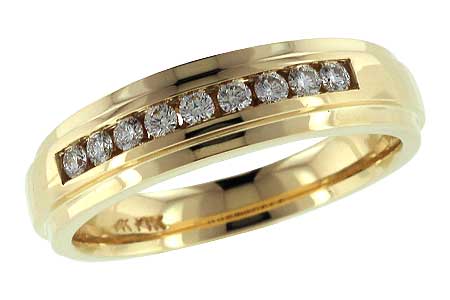 L130-60781: M129-68909 ALL YELLOW GOLD .25 TW