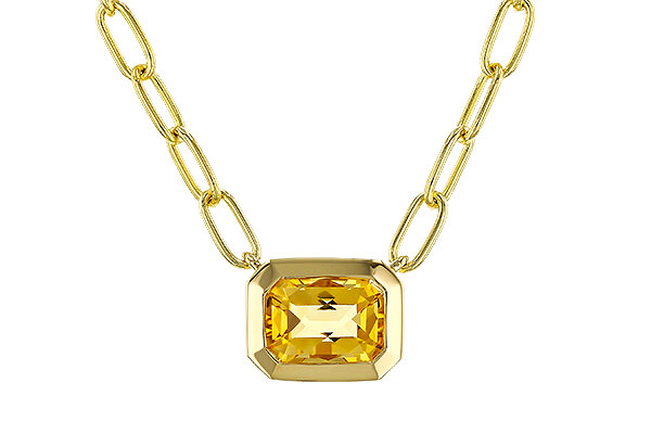 L311-51700: NECKLACE .86 CITRINE (18")